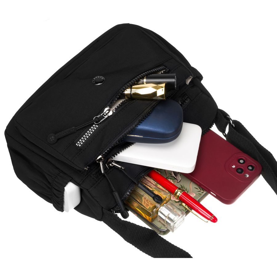 Peterson Női Válltáska PTN CSM-04-7550 BLACK- Fekete- - Image 10