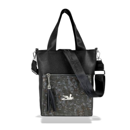 Zellia Női Válltáska/Kézitáska 17095 Fekete - D3 -