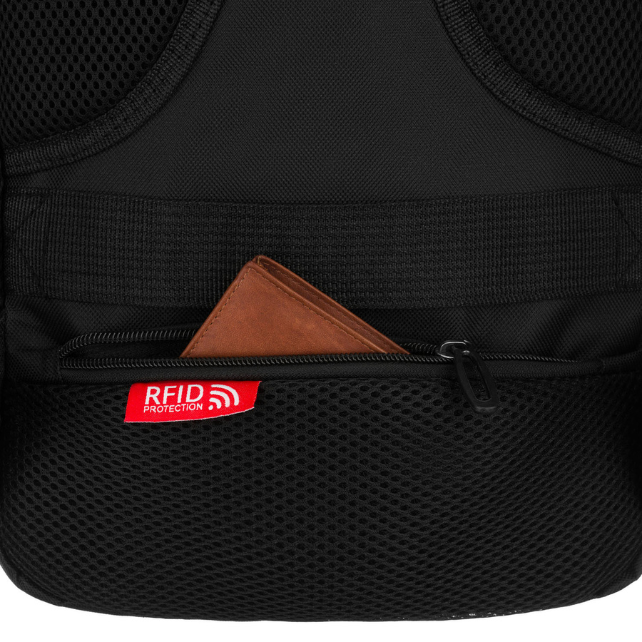 Peterson Hátizsák - Kézipoggyász - Ptn Gawron-6-9621 Black - 40 X 25 X 20 Cm - - Image 11