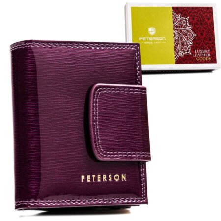 Peterson Női Bőr Pénztárca Ptn 42329-Sh-7532 Purple