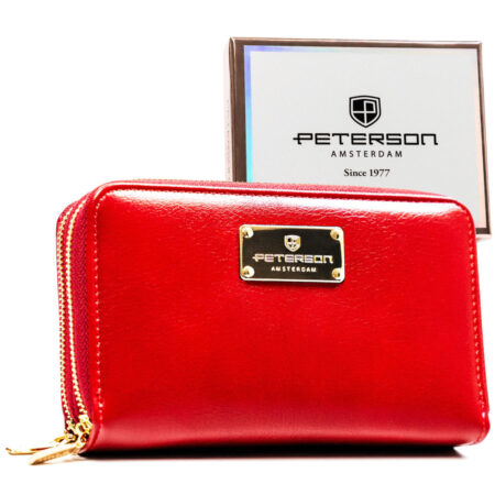 Peterson Női Pénztárca -PTN 007-SF7-2783 RED- Piros
