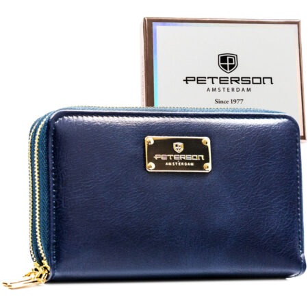 Peterson Női Pénztárca -PTN 007-SF7-2790 NAVY- Kék