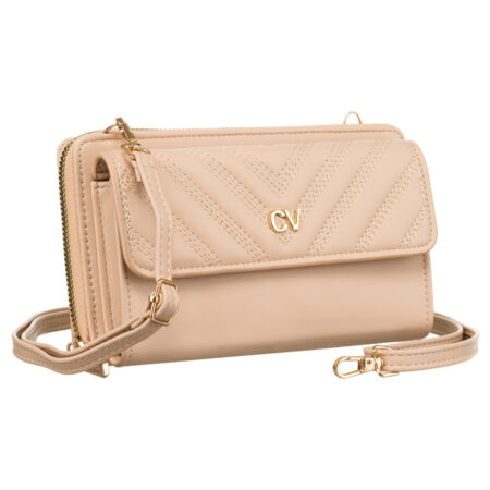 CAVALDI NŐI PÉNZTÁRCA OLDALTÁSKA -M-11-7935 Bézs-