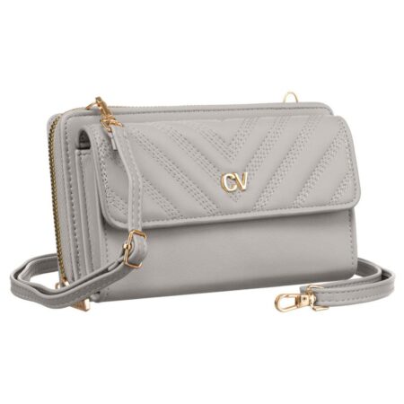 CAVALDI NŐI PÉNZTÁRCA OLDALTÁSKA -M-11-7942 GRAY- Szürke