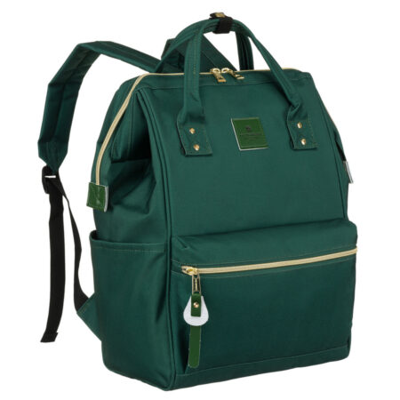 Peterson Női Hátizsák - PTN ALFA DARK GREEN- Zöld - 39 X 27 X 17 cm