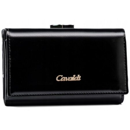Cavaldi Női Pénztárca -PX23-20-BL-2342 BLACK- Fekete