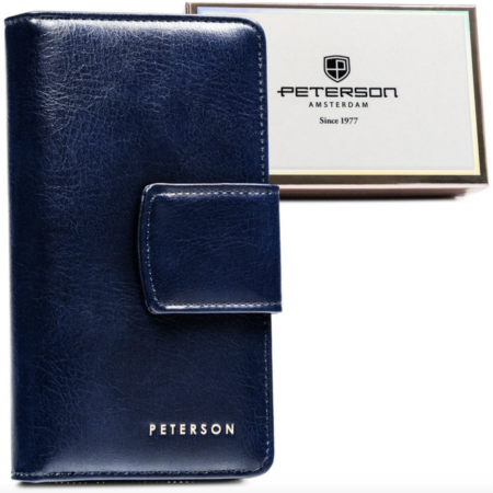 Peterson Női Pénztárca -PTN 008-HF-1497 NAVY- Kék
