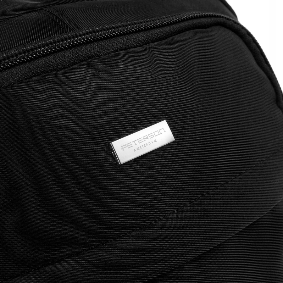 Peterson Hátizsák - Ptn Pp-Tok D-7203 Black - Fekete- 40 X 25 X 20 Cm - - Image 7