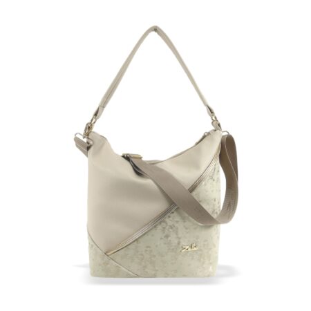 Zellia Női Válltáska ZLB332 Beige - D3 -