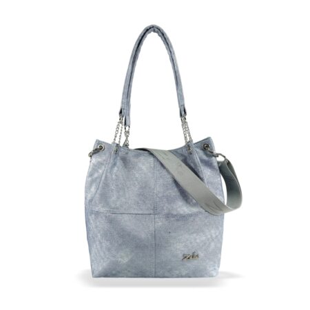 Zellia Női Válltáska ZLB377 Jeans Blue - Kék
