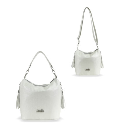 Zellia Női Oldaltáska ZLB391 Fehér