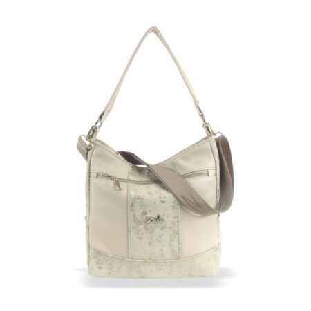 Zellia Női Válltáska ZLB399 Beige - D3 -