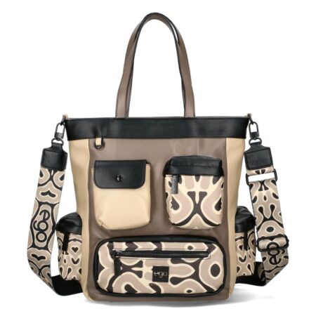 Ego Női Kézi- és Válltáska- ECR0009SA 24JZ- Taupe-Beige