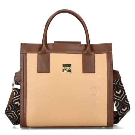 Ego Női Kézi- és Válltáska- Bőr - ES0247CR EGO 24JZ- Beige-