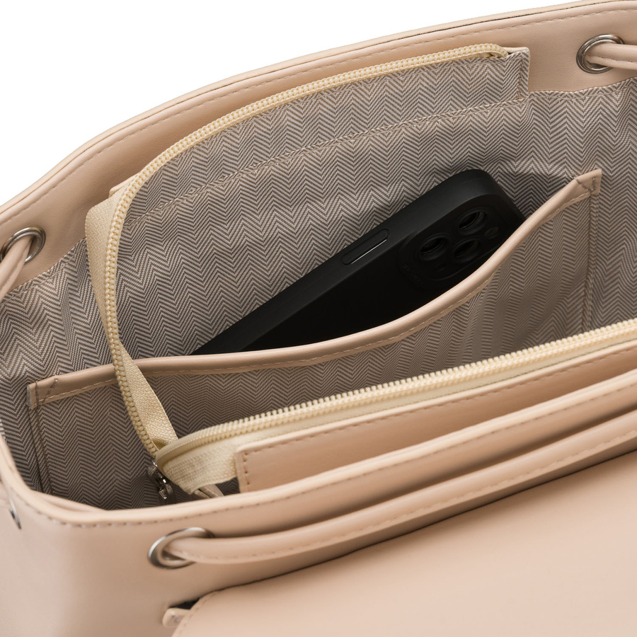 Rovicky Női Hátizsák -R-L61409-1951 BEIGE- Bézs - Image 7