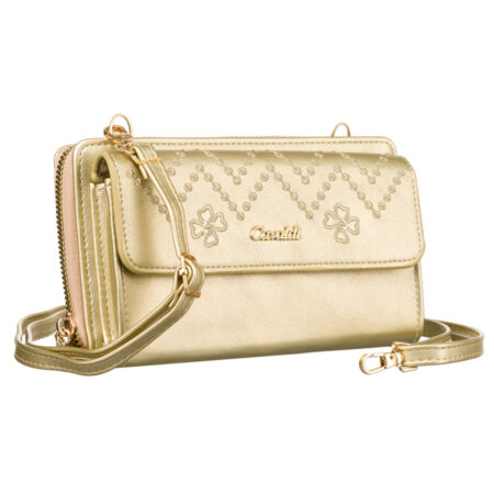 CAVALDI NŐI PÉNZTÁRCA OLDALTÁSKA -M-13-1309 GOLD- Arany