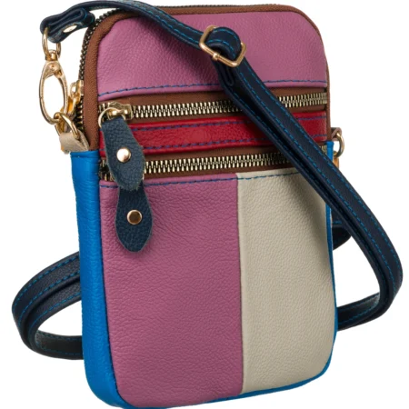 Női Bőr Oldaltáska -CN424-CLB-6458 MULTI