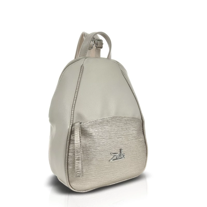 Zellia Női Hátizsák 24045 Beige-Arany - Groove - - Image 2