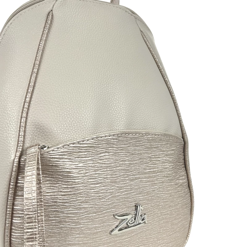 Zellia Női Hátizsák 24045 Beige-Arany - Groove - - Image 3