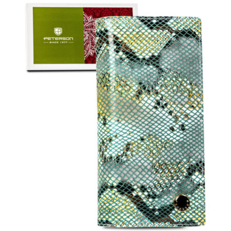 Peterson Női Bőr Pénztárca Ptn 421431-Sfl-6280 Blue