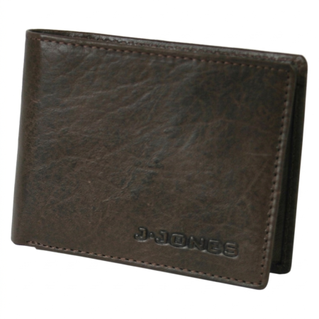 Jennifer Jones Férfi Bőr Pénztárca - 5681- Sötét Barna