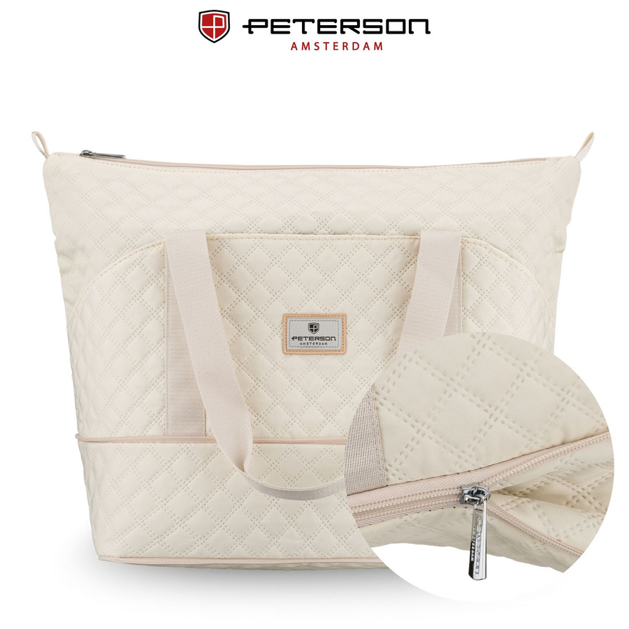 Peterson Utazó Táska Ptn Pik-02-8588 Beige - Steppelt - Bézs - Image 2