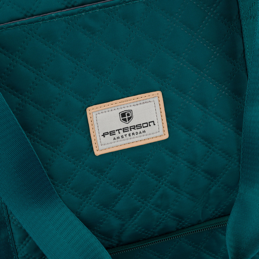 Peterson Utazó Táska Ptn Pik-02-8601 Turquoise - Steppelt - Türkiz - Image 6