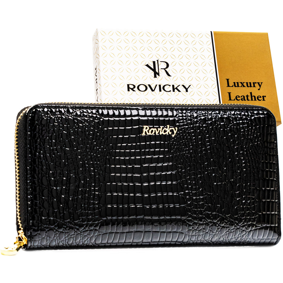 Rovicky Női Bőr Pénztárca Rh-25-1-Rs-5395 Black