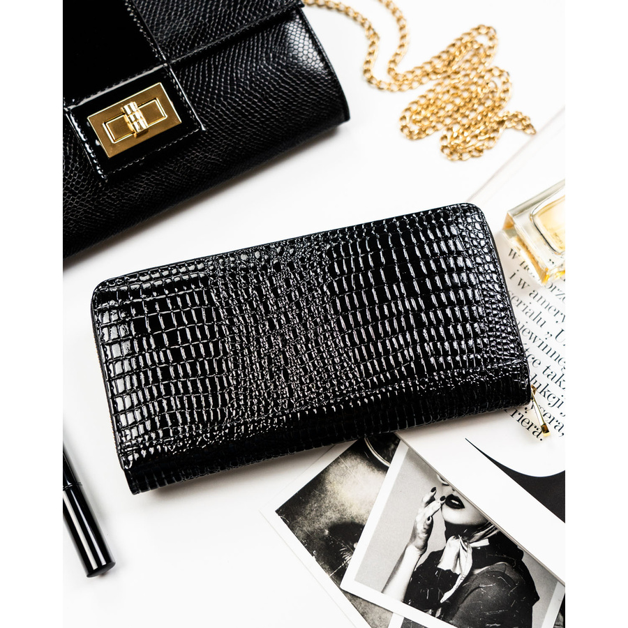 Rovicky Női Bőr Pénztárca Rh-25-1-Rs-5395 Black - Image 4