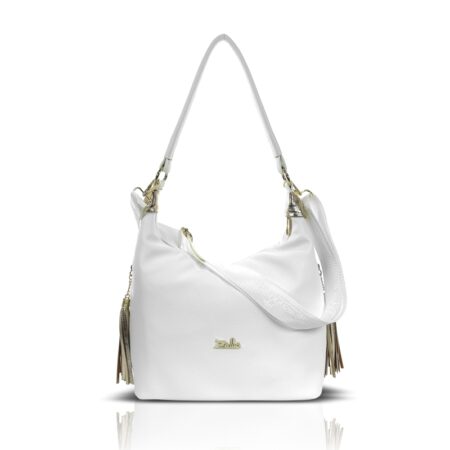 Zellia Női Válltáska Zlb251 Fehér-Arany