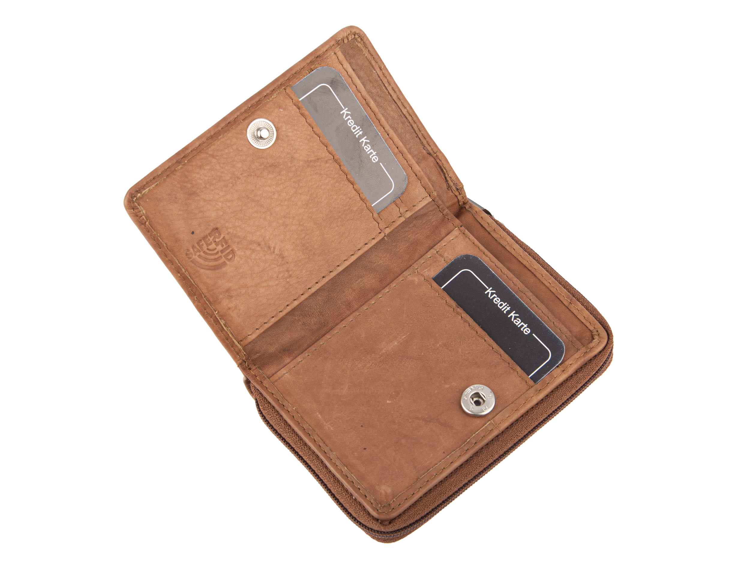 Money Maker Női Pénztárca- 514- Cognac - Image 3