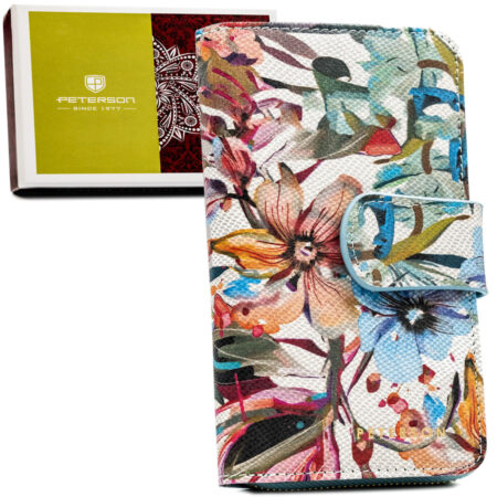 Peterson Női Bőr Pénztárca - PTN 76116-NB-0459 MULTI-