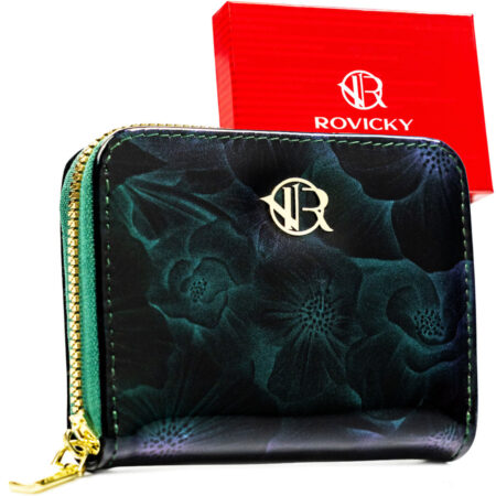 Rovicky Női Pénztárca Echo Bőr-Lakk-R-PRK-02-S5-6413-GRE- Zöld