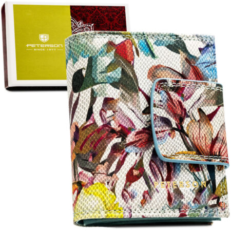Peterson Női Bőr Pénztárca -PTN 42329-NB-0480 MULTI-