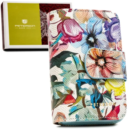 Peterson Női Bőr Pénztárca - PTN 76115-NB-0435 MULTI-