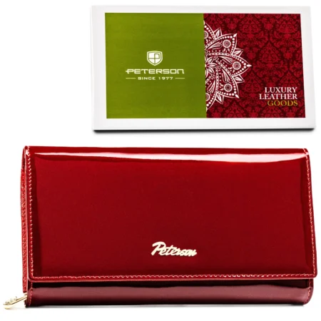 Peterson Női Bőr -PTN BC-42100-0575 RED- Piros