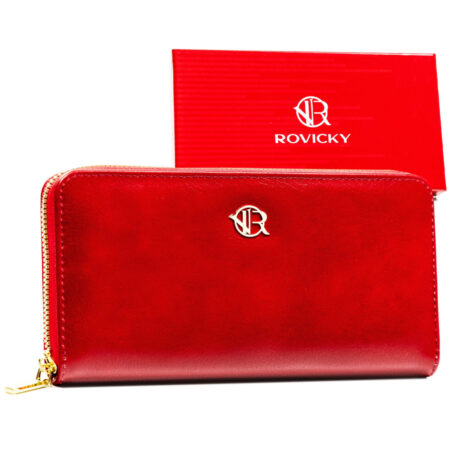 Rovicky Női Pénztárca Echo Bőr -R-PRK-01-F7-2733 RED- Piros
