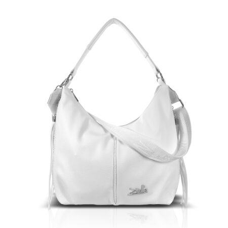 Zellia Női Válltáska 25188 Fehér-Ezüst - Awi -