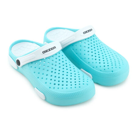 Gezer Női Klumpa -09624 - Menta Zöld- Fehér