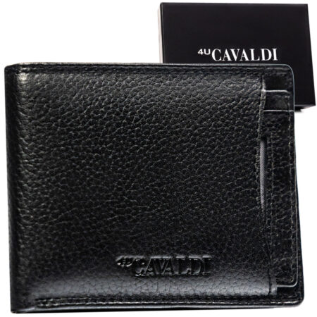 Cavaldi Bőr Kártyatartó Cw1012-Ndm-0841 Black- Fekete