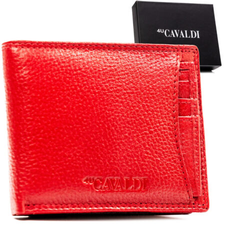 Cavaldi Bőr Kártyatartó Cw1012-Ndm-0858 Red