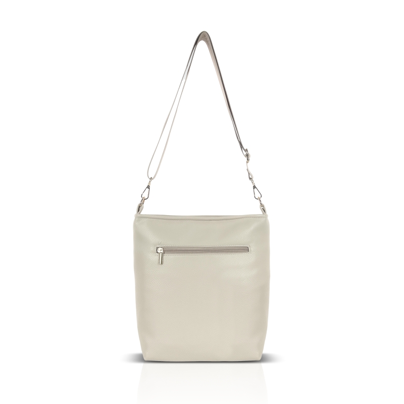 Zellia Női Oldaltáska Zlb429 Beige-Arany - Bari - - Image 5