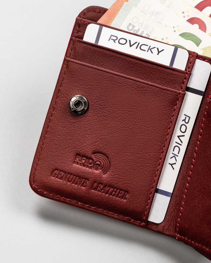Rovicky Női Pénztárca - RPX-33-ML-4933 RED- Piros - Image 10