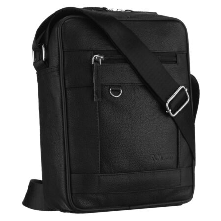 Peterson Férfi Oldaltáska -R-3013-CLB-1814 BLACK- Fekete