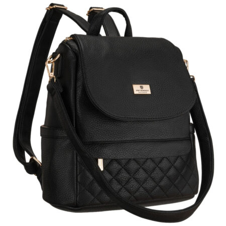 Peterson Női Hátizsák - PTN MBP-08-F19-BLACK- Fekete