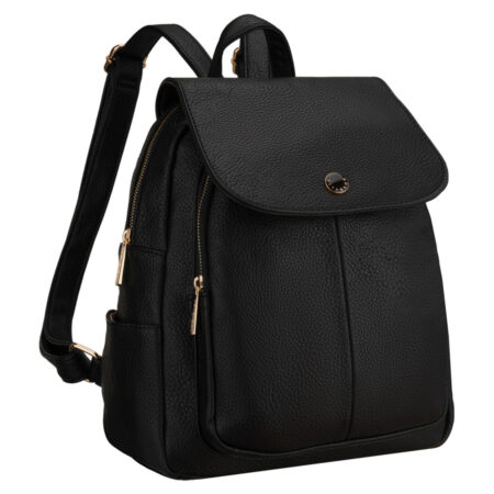 Peterson Női Hátizsák - PTN MBP-14-F19-BLACK- Fekete