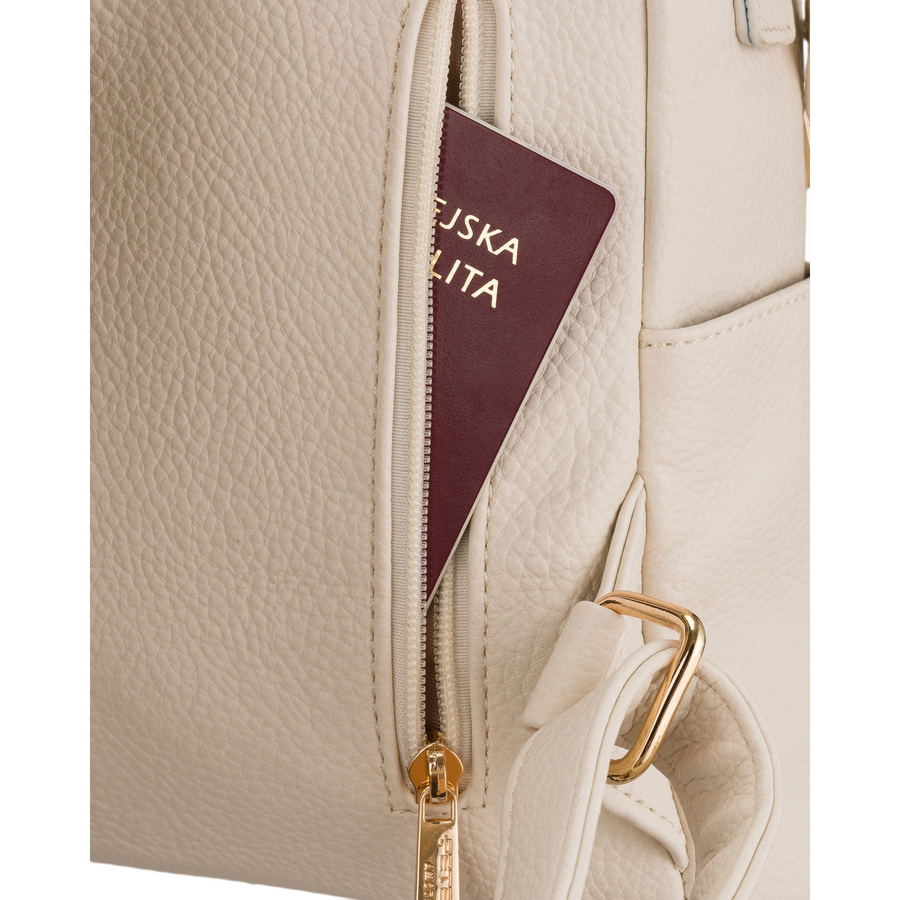 Peterson Női Hátizsák - PTN MBP-01-F19-L.BEIGE- Világos Bézs - Image 17