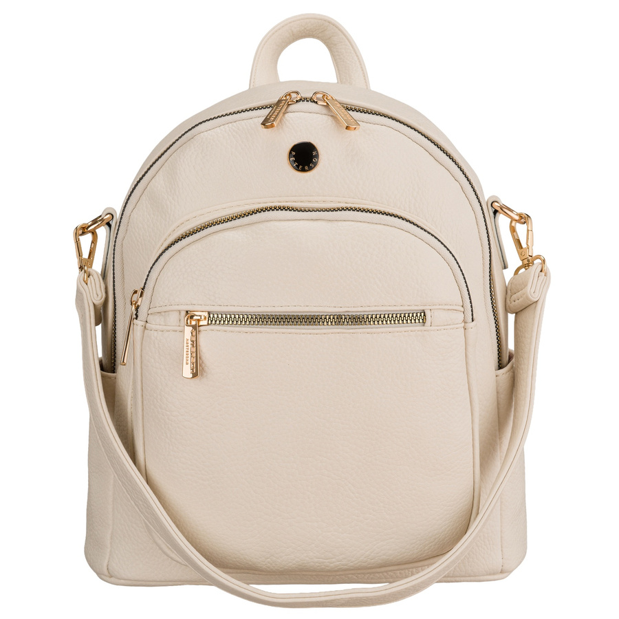 Peterson Női Hátizsák - PTN MBP-01-F19-L.BEIGE- Világos Bézs - Image 4