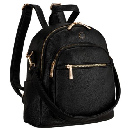 Peterson Női Hátizsák - PTN MBP-01-F19-BLACK- Fekete