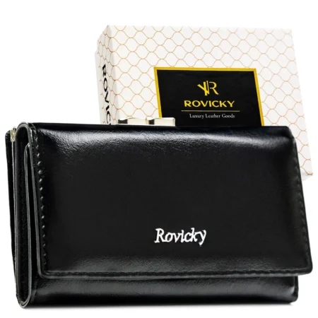 Rovicky Női Pénztárca - RPX-23-ML-4827 BL 3- Fekete